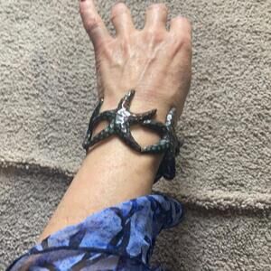 Starfish Coppertone bracelet -beach